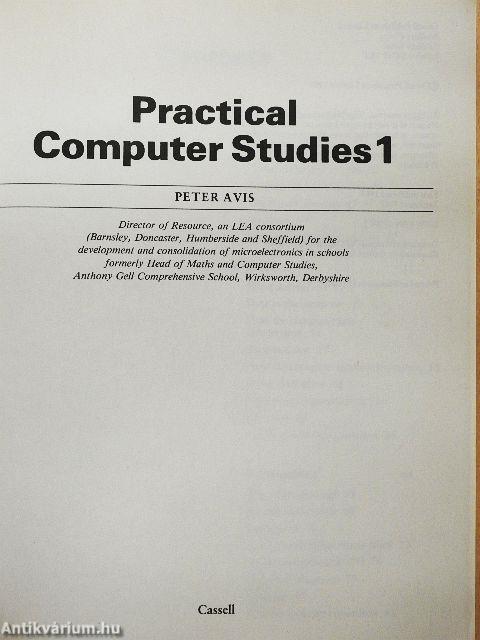 Practical Computer Studies Book 1
