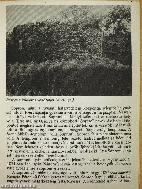 Sopron - A várostorony és a városfalak