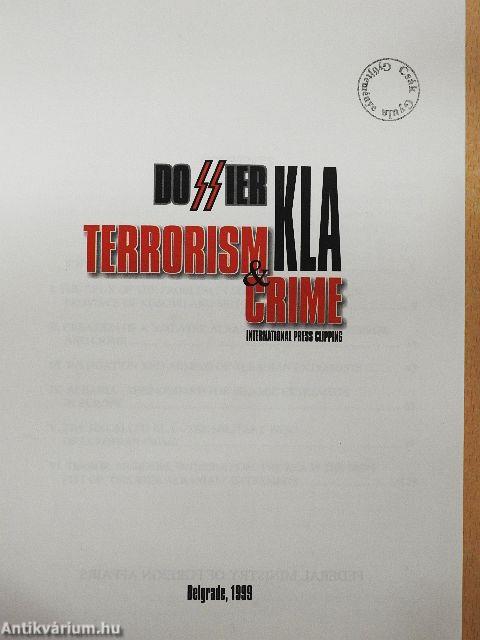 Dossier KLA - Terrorism & Crime