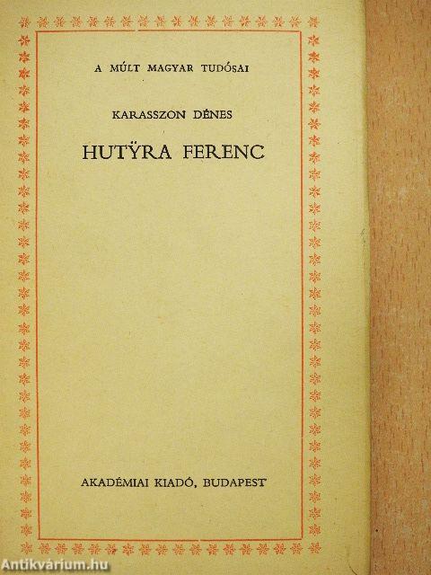 Hutyra Ferenc