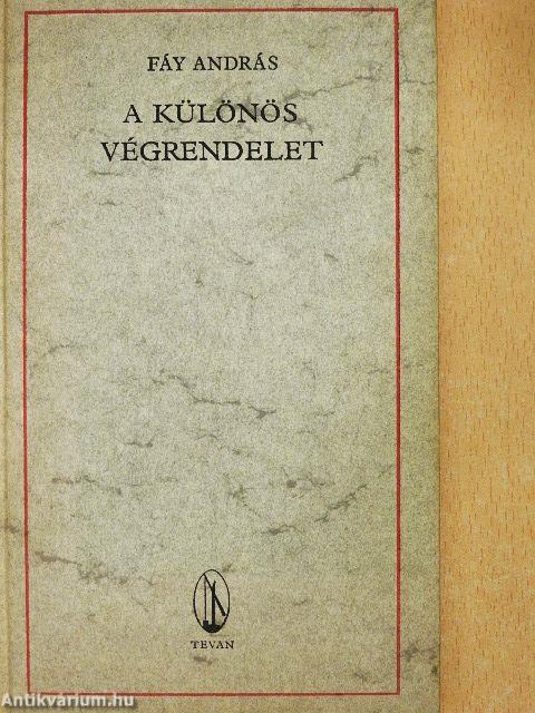 A különös végrendelet