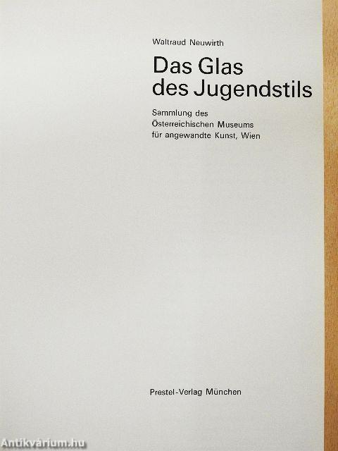 Das Glas des Jugendstils