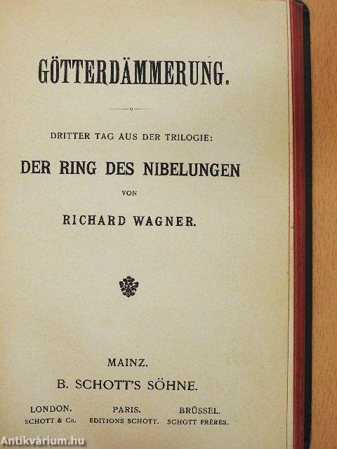 Das Rheingold/Die Walküre/Siegfried/Götterdammerung