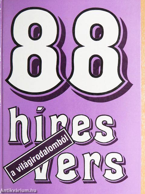 88 híres vers a világirodalomból