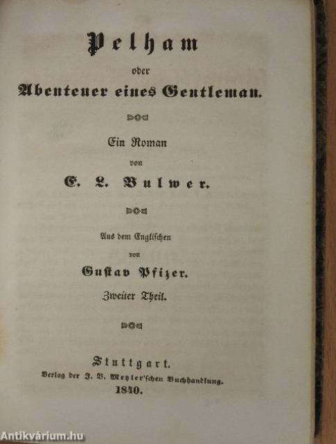 Pelham I-V. (gótbetűs)