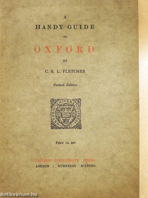 A Handy Guide to Oxford