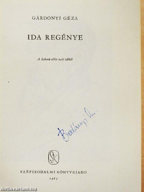 Ida regénye
