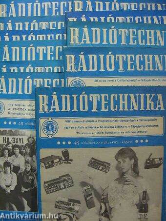 Rádiótechnika 1987. (nem teljes évfolyam)