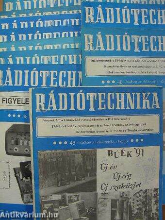 Rádiótechnika 1991. (nem teljes évfolyam)