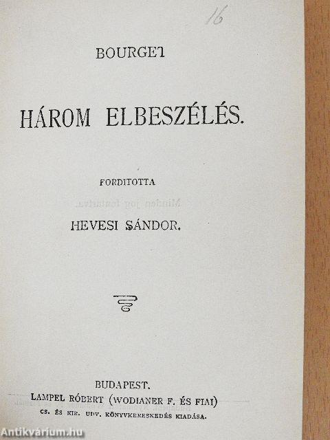 Három elbeszélés/Tizian fia/Vázlatok/A Matrác-sir