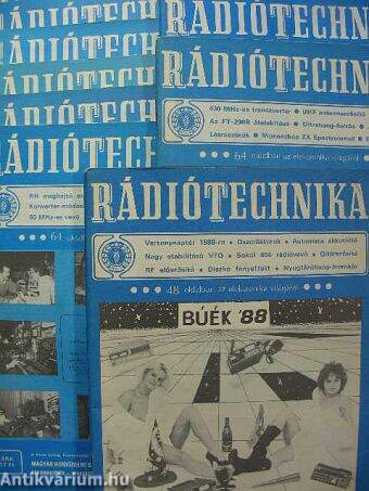 Rádiótechnika 1988. (nem teljes évfolyam)