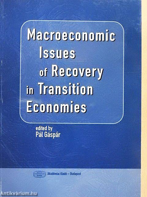 Macroeconomic Issues of Recovery in Transition Economies