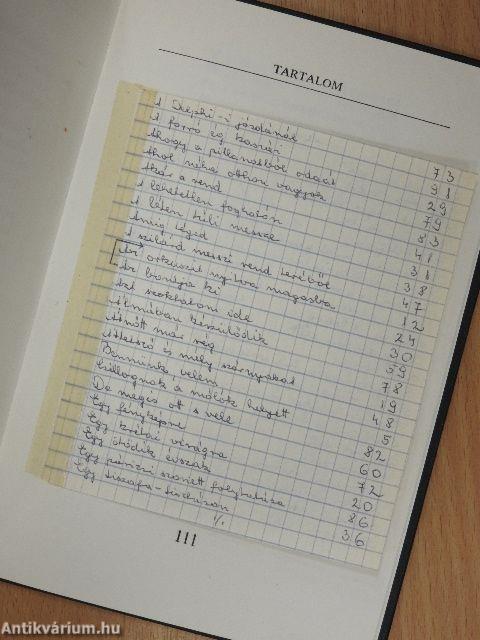 Szonettek a Styxen túlra