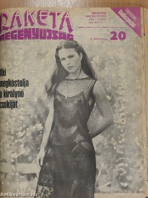 Rakéta regényújság 1979, 1983 (vegyes számok) (11db)