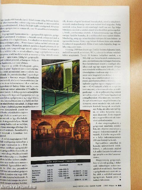 Magyarországi Cash flow 1993. május