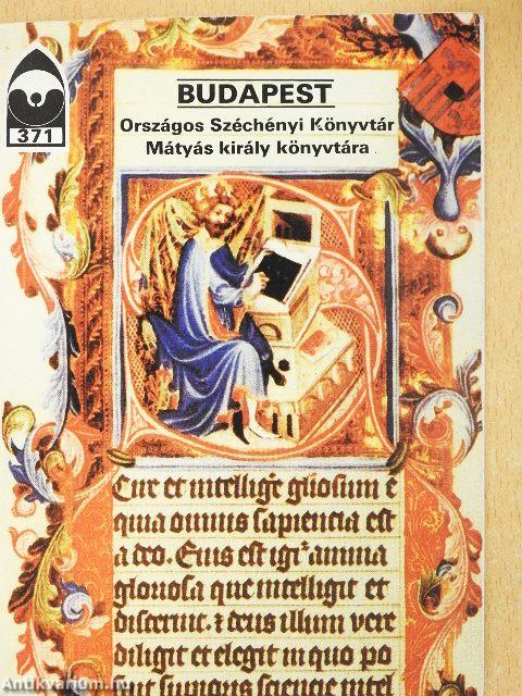Budapest - Országos Széchényi Könyvtár Mátyás király könyvtára