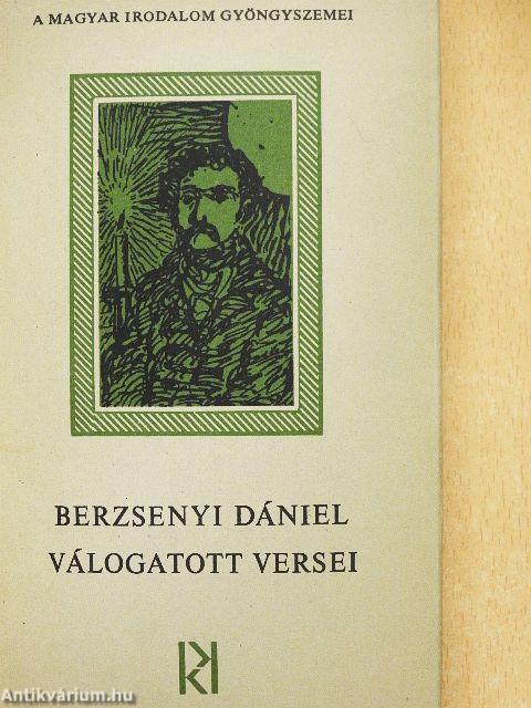 Berzsenyi Dániel válogatott versei