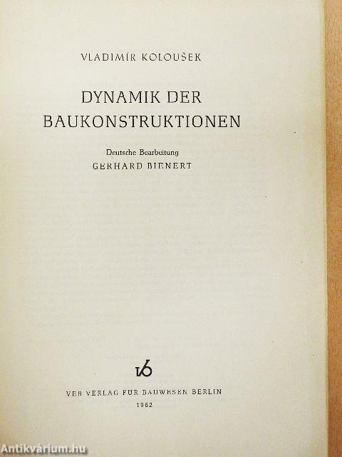 Dynamik der Baukonstruktionen