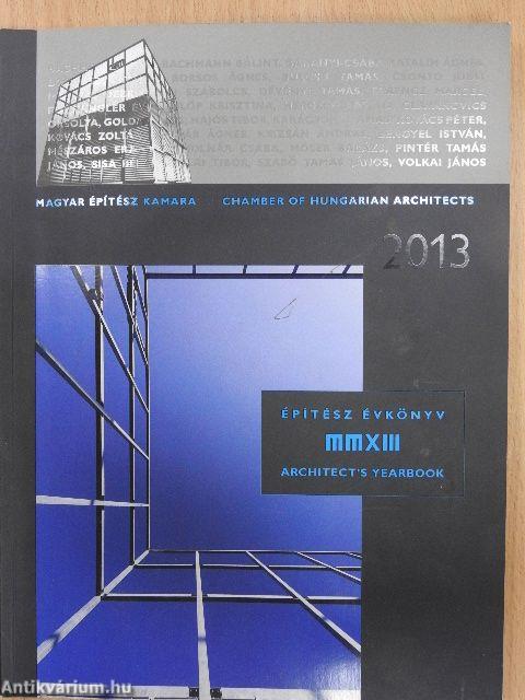 Építész Évkönyv 2013
