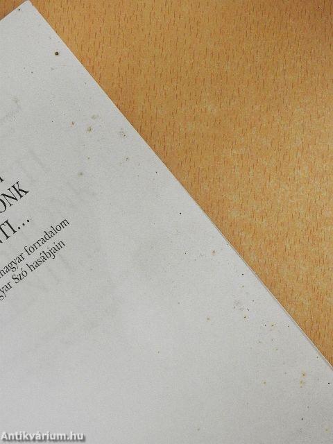 Budapesti tudósítónk jelenti...