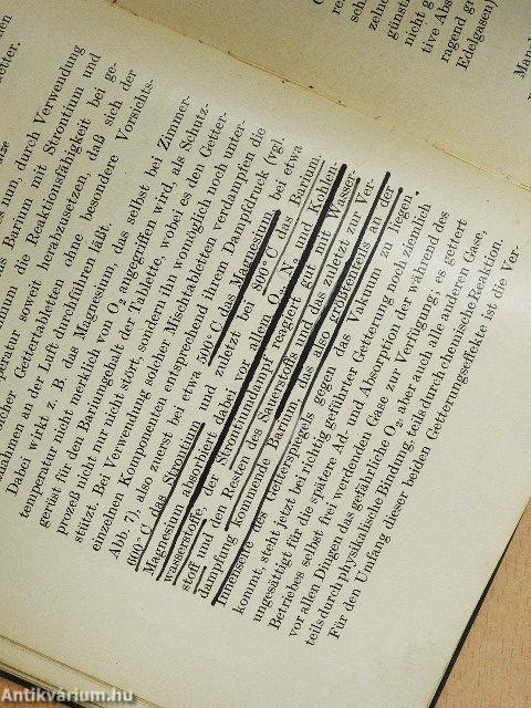 Getterstoffe und ihre Anwendung in der Hochvakuumtechnik