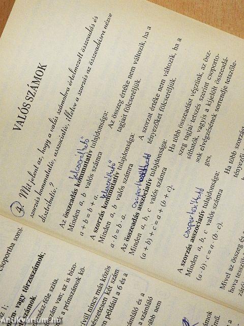 Készüljünk az érettségire! Matematika