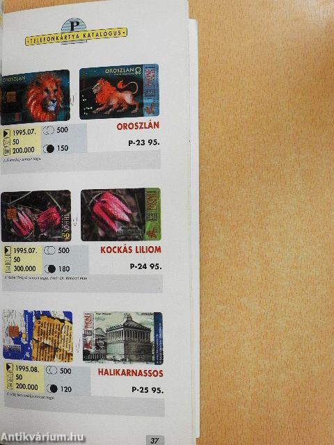 I. Matáv Telefonkártya Katalógus '95