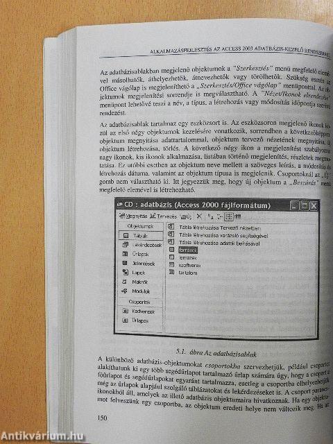 Adatmodellezés/SQL és Access alkalmazás/SQL Server és ADO - CD-vel