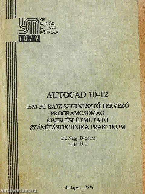 AutoCAD 10-12