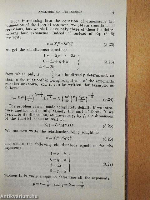 Units of Physical Quantities and Their Dimensions
