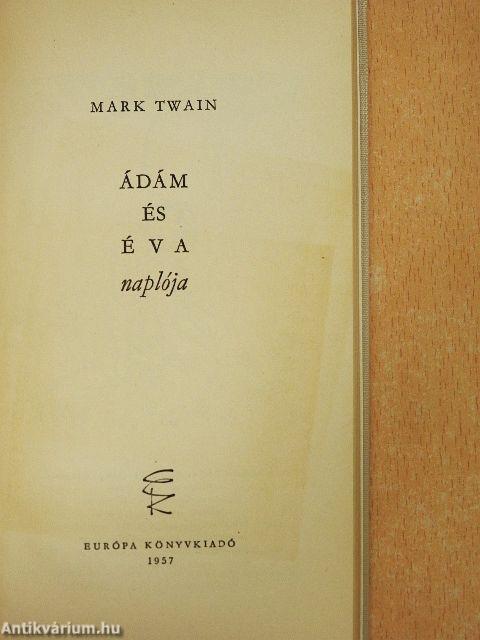 Ádám és Éva naplója