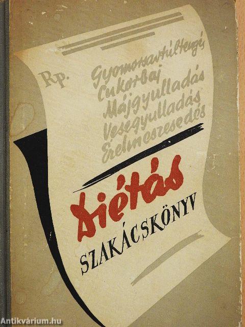 Diétás szakácskönyv