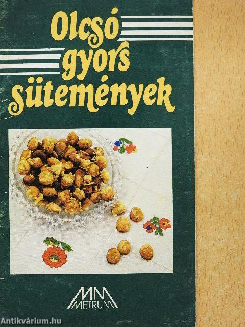 Olcsó gyors sütemények