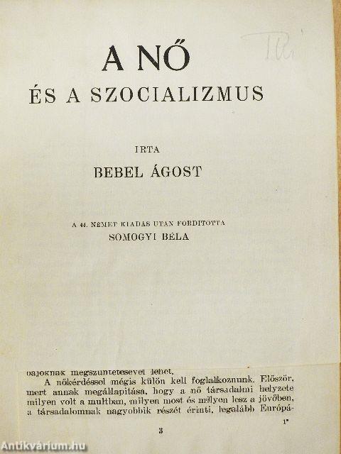 A nő és a szocializmus