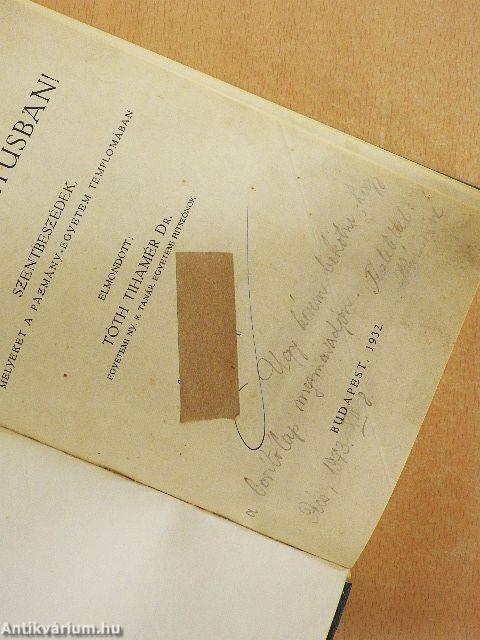 Hiszek Jézus Krisztusban!