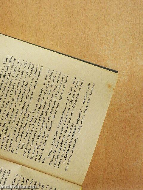 Hiszek Jézus Krisztusban!