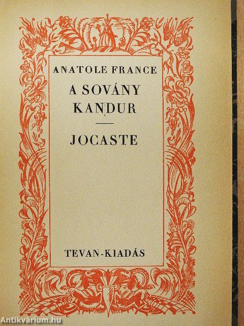 A sovány kandur/Jocaste