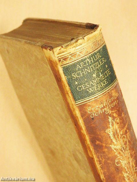 Erzählende Schriften von Arthur Schnitzler II.