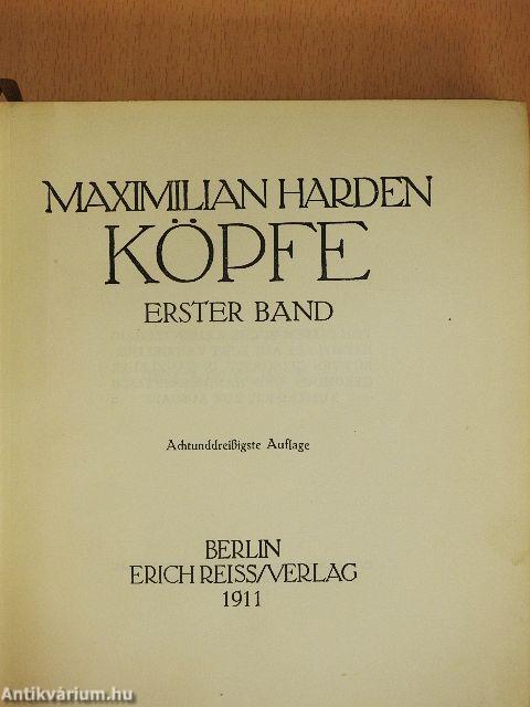 Köpfe I-III.
