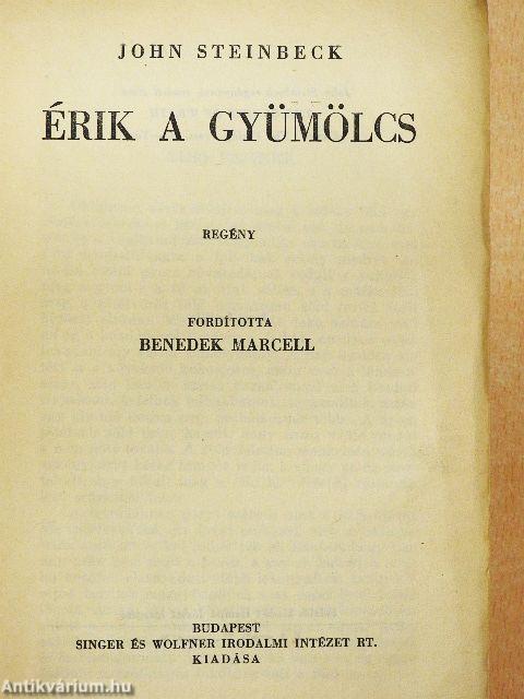 Érik a gyümölcs