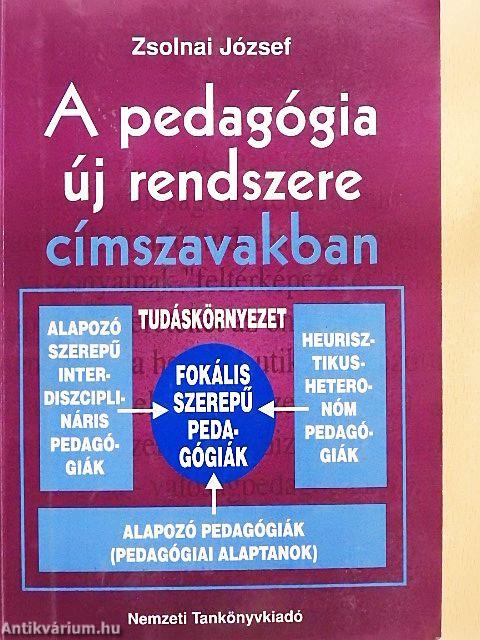 A pedagógia új rendszere címszavakban