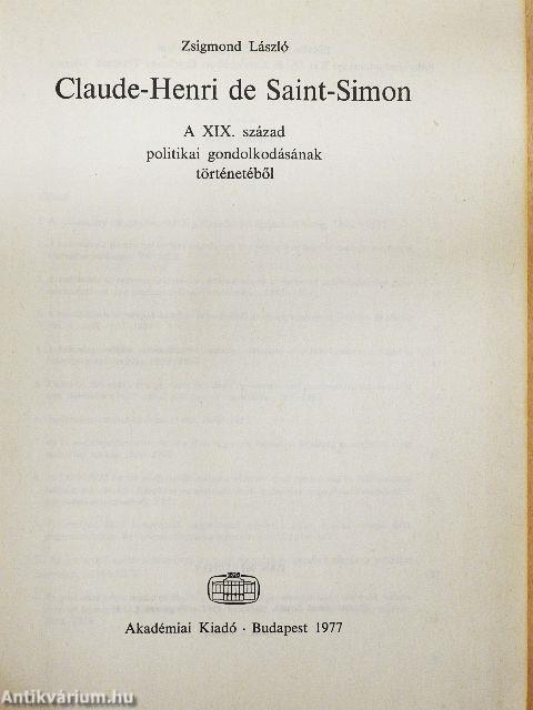 Claude-Henri de Saint-Simon