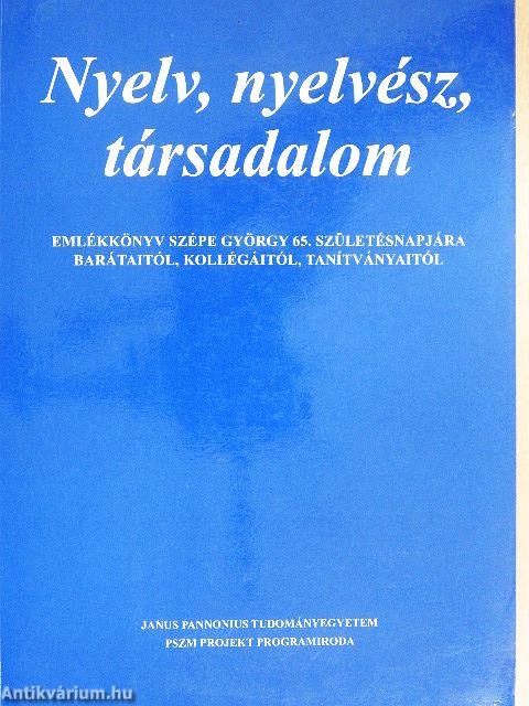 Nyelv, nyelvész, társadalom I-II.