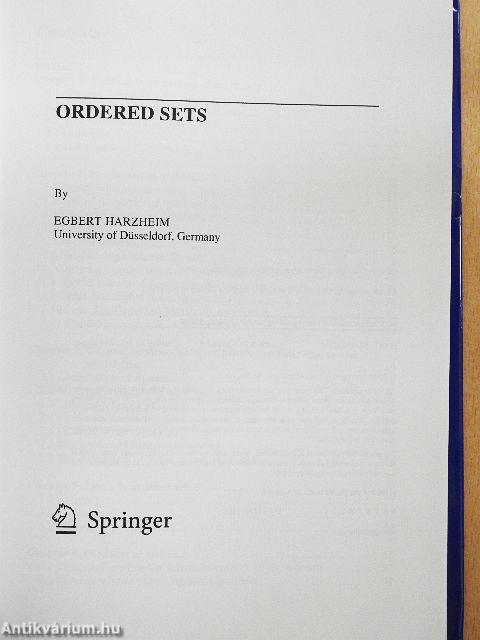 Ordered Sets