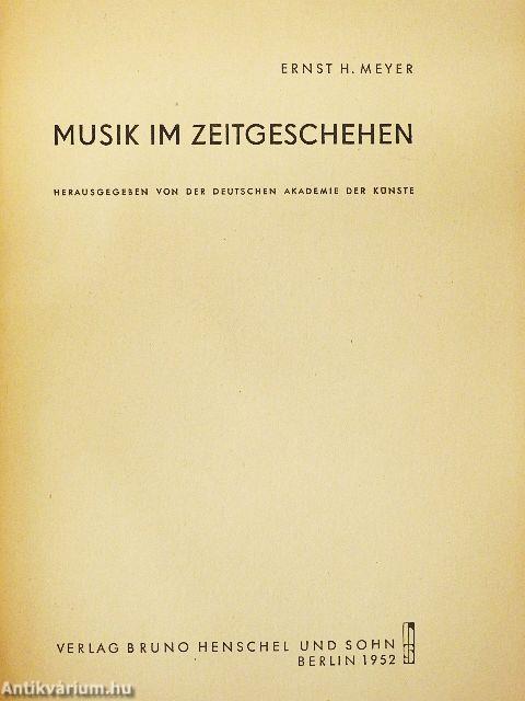 Musik im Zeitgeschehen