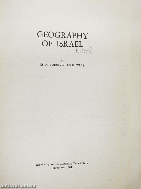 Geography of Israel