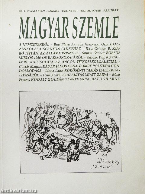 Magyar Szemle 2013. október