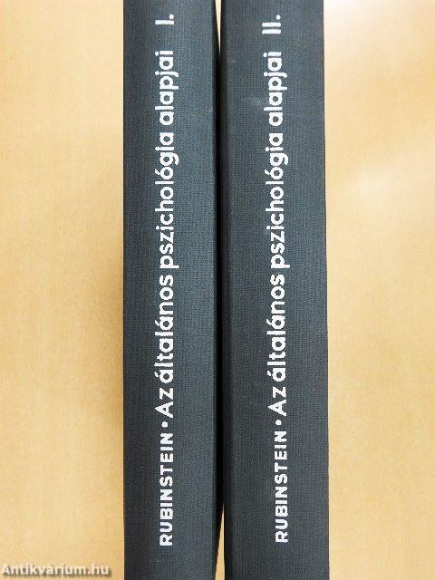 Az általános pszichológia alapjai I-II.