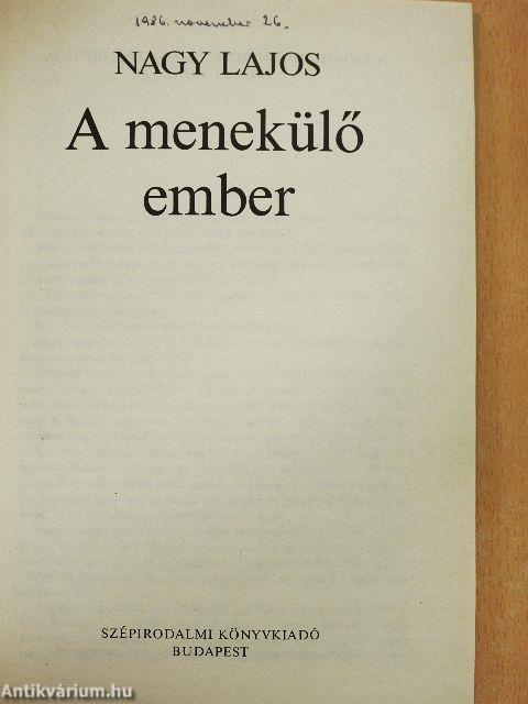 A menekülő ember