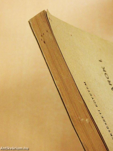 Élelmezési iparok I.